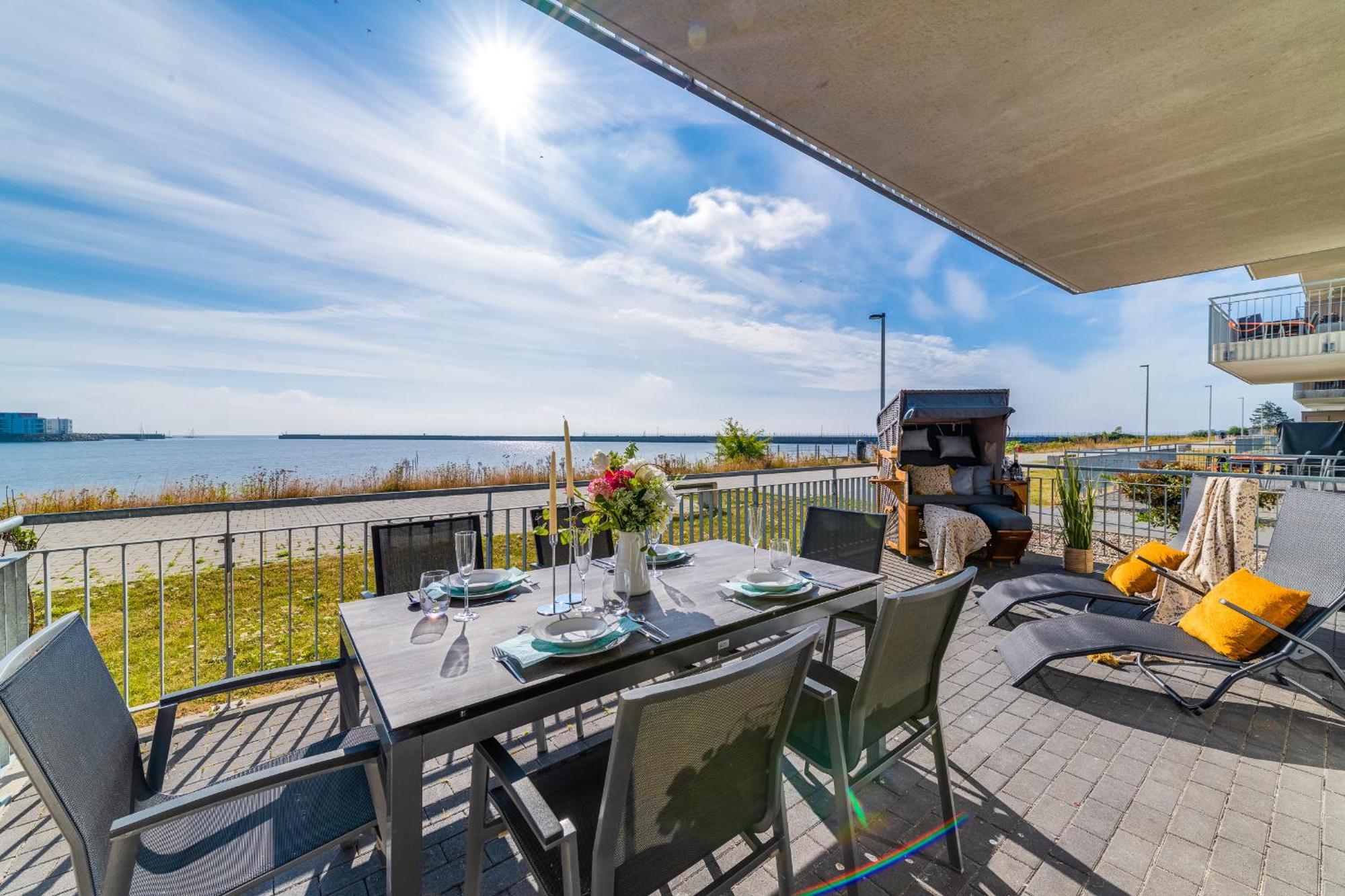 Ocean Vibes- Eg, Ostseeblick, Terrasse, Kamin Olpenitz Exteriér fotografie